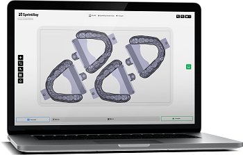 SprintRay 3D Druck Software Laptop